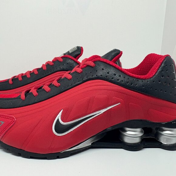 Men's Nike Shox - Red and Black - Picture 5 of 7